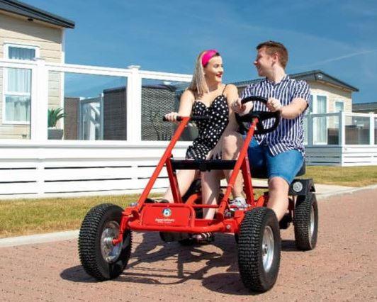 The Burrows Holiday Caravan, Seal Bay Selsey Esterno foto