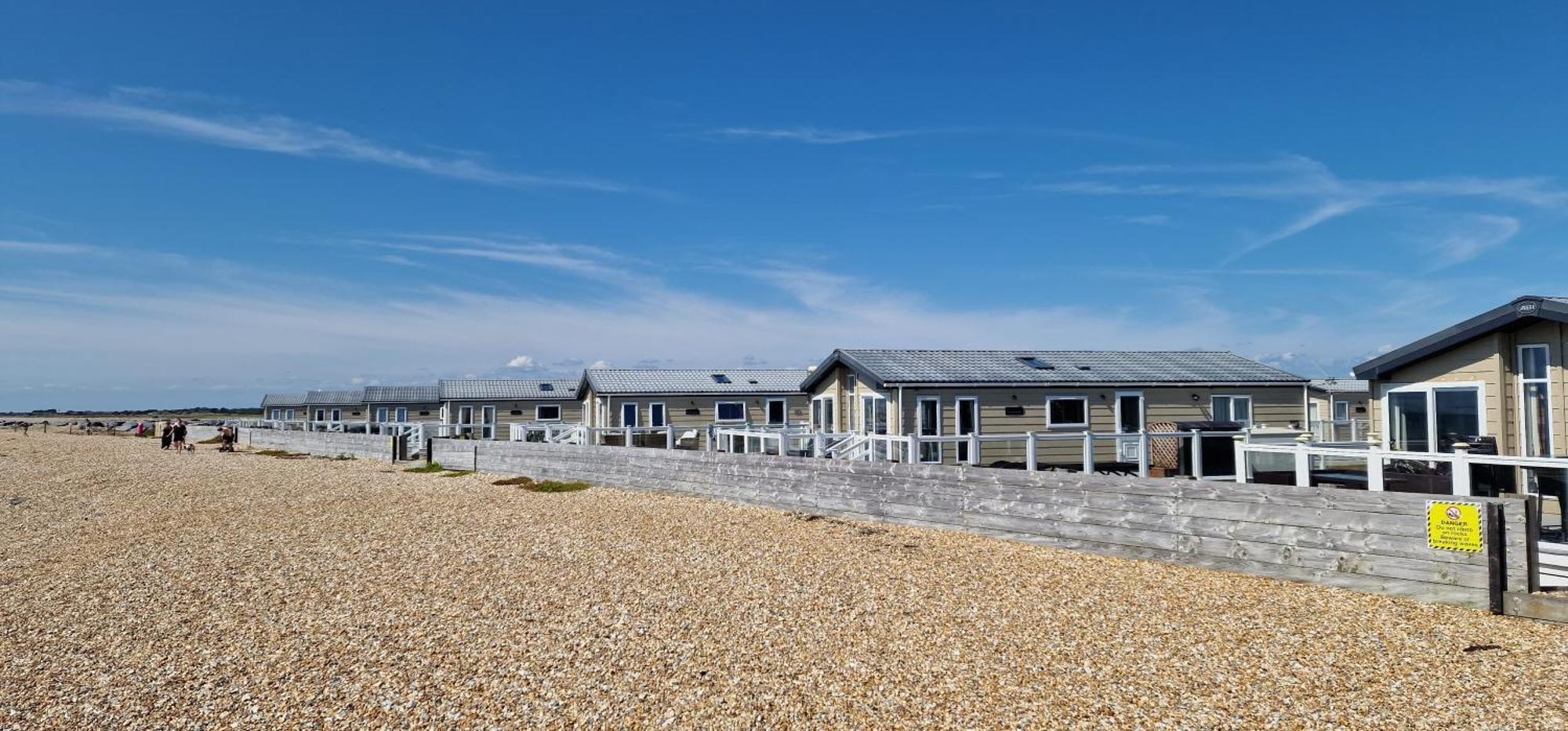 The Burrows Holiday Caravan, Seal Bay Selsey Esterno foto