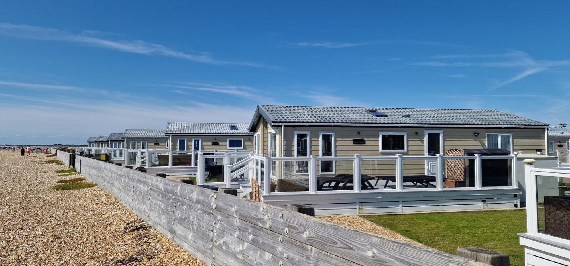 The Burrows Holiday Caravan, Seal Bay Selsey Esterno foto