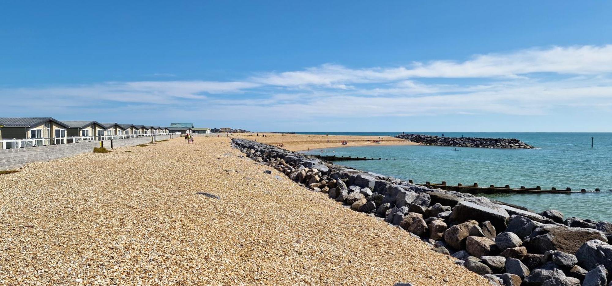 The Burrows Holiday Caravan, Seal Bay Selsey Esterno foto